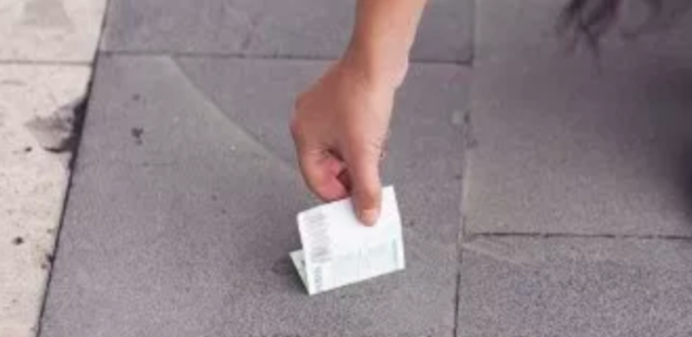 If You Find Money On The Ground, Take It
